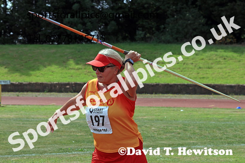 Womens javelin, 2025 NEMAA Track and Field, Monkton. Photo: David T. Hewitson/Sports for All Pics